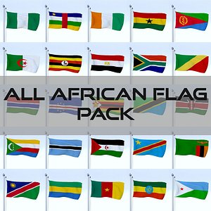 All African Flag Pack