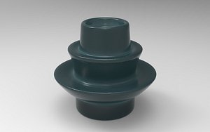 Milo Candleholder 3D