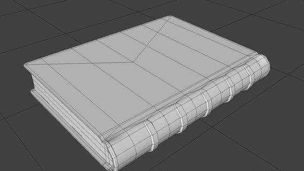 Manuscript old book 3D model - TurboSquid 1686553