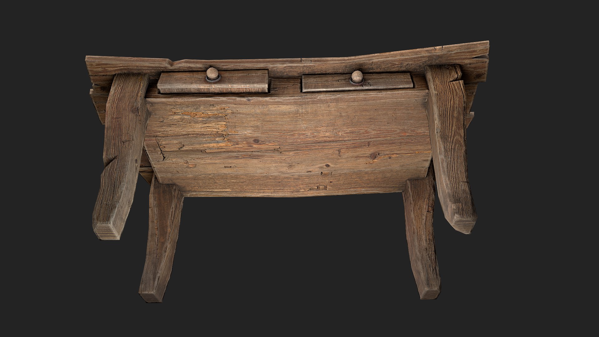 Medieval Lab Table 3D - TurboSquid 1832998