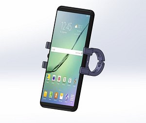 3D support smartphones mounted mountain bike