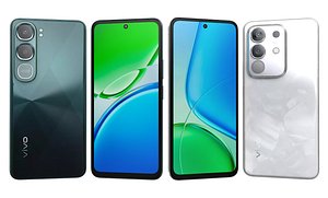 Vivo Y31 Diamond Green And Y31 Pro Dreamy White 3D model