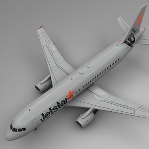 3D jetstar airbus a320 l512