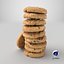 Torre de galletas con chispas de chocolate