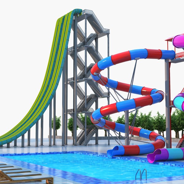 Water Park 3D Models for Download | TurboSquid