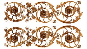 Decorative Ornamental 14 3D model