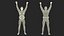 Fighter UFC MMA with Belt Wins Animated Fur Rigged