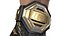 Fighter UFC MMA with Belt Wins Animated Fur Rigged