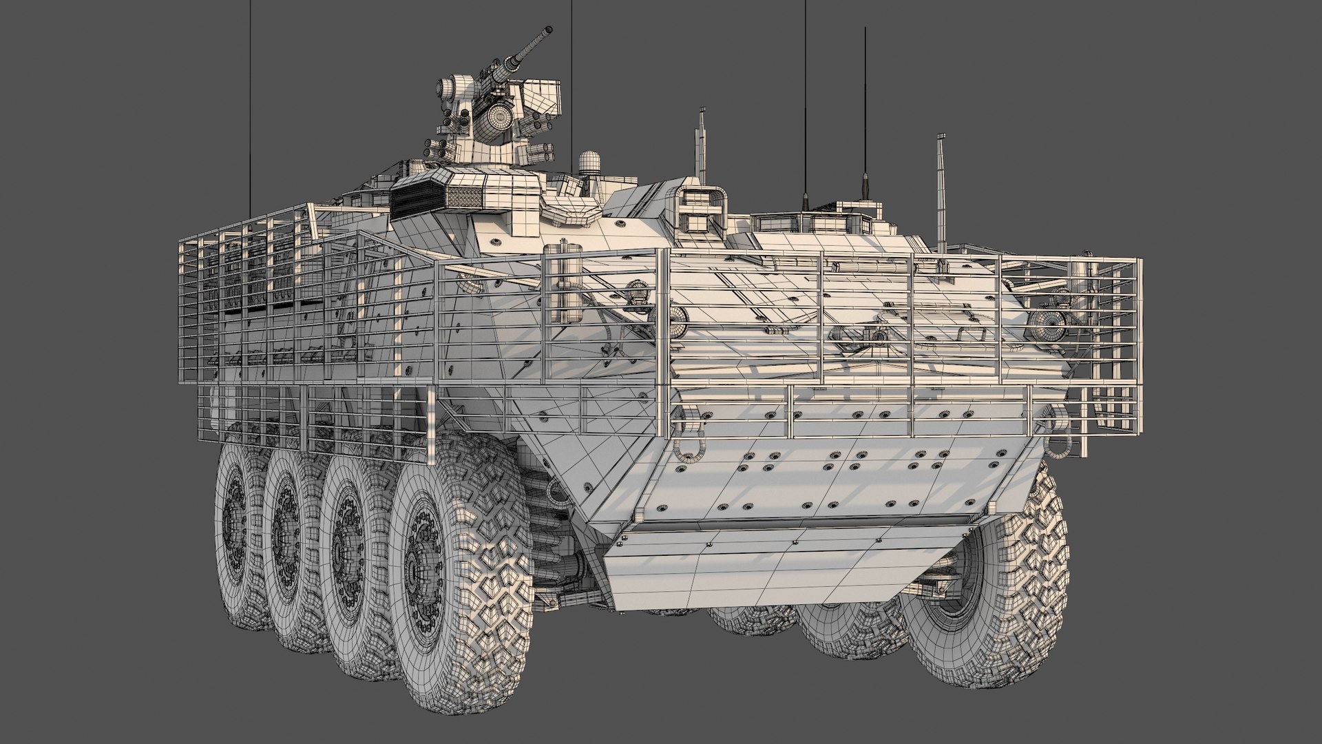 3D M1130 Stryker CV Slat Armour UVW Only model https://p.turbosquid.com/ts-thumb/J4/3xkYHU/dB/5/jpg/1751525739/1920x1080/fit_q87/83812c15725d82a6acfed248dc60f345108d34c9/5.jpg