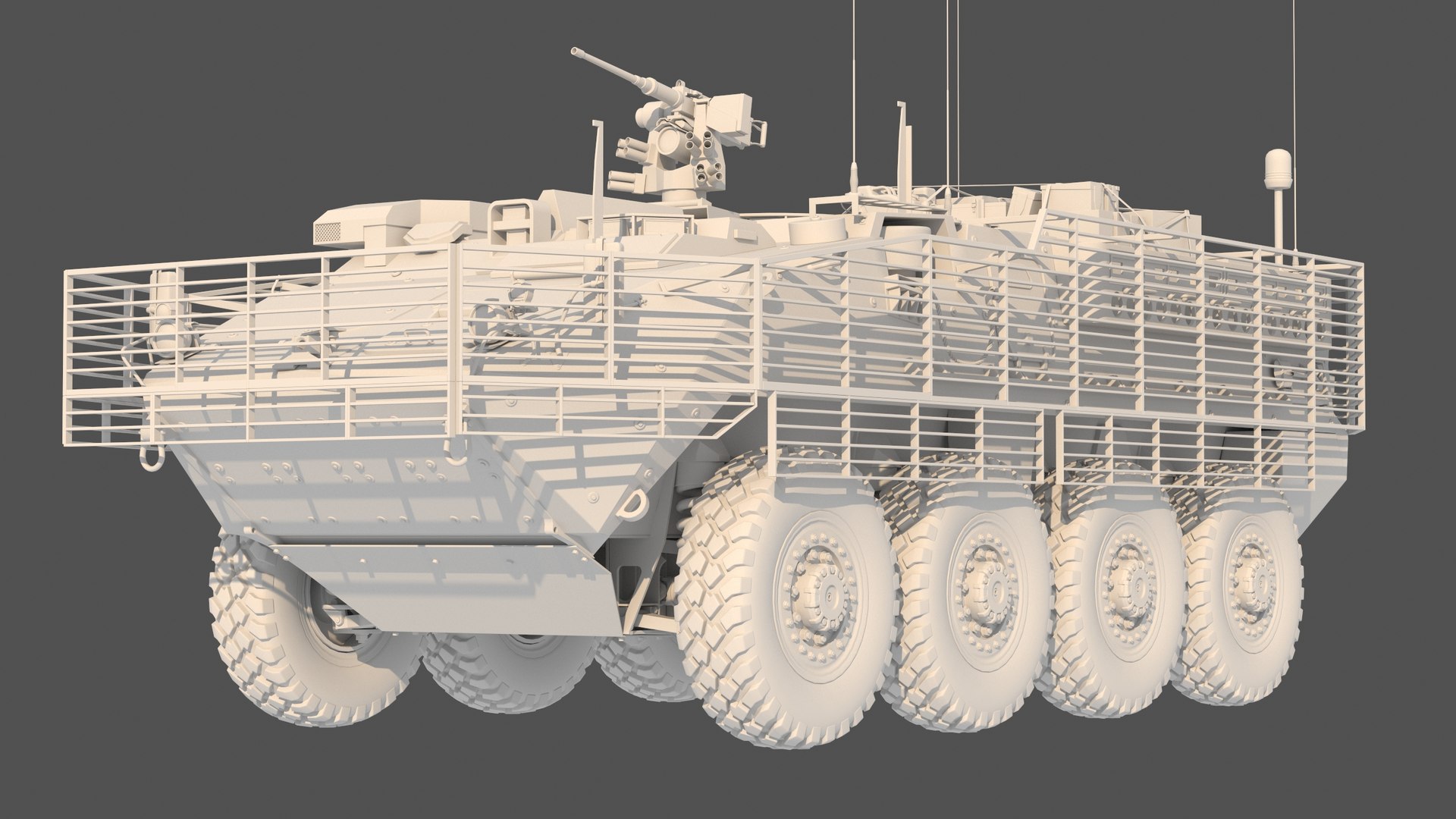 3D M1130 Stryker CV Slat Armour UVW Only model https://p.turbosquid.com/ts-thumb/J4/3xkYHU/zq/11/jpg/1751525740/1920x1080/fit_q87/e8365c3ada51339e9d90ca8ab61c4da3c6049fc6/11.jpg