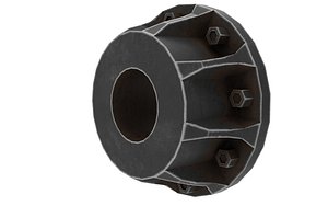 Machine Part 12 V1 3D model