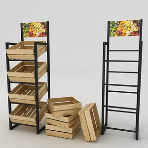 3D fruit stand