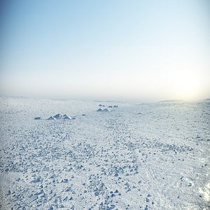 3d arctic surface model