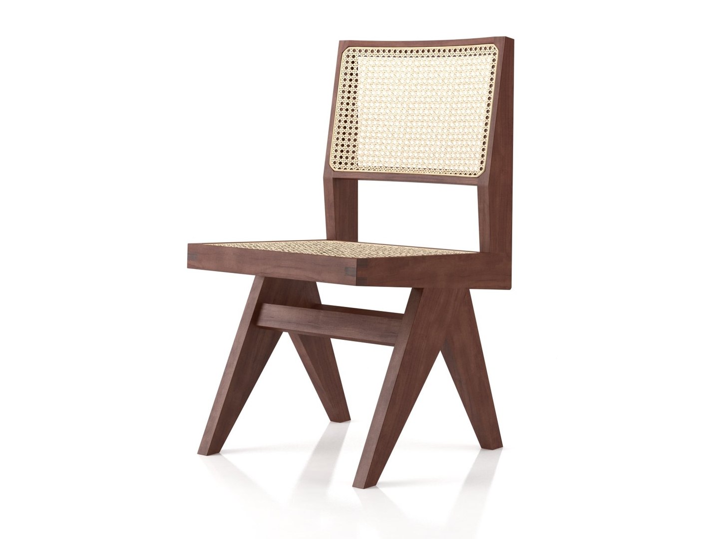 3D chandigarh armless dining chair TurboSquid 1162549