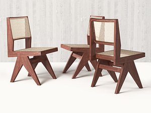 3D chandigarh armless dining chair
