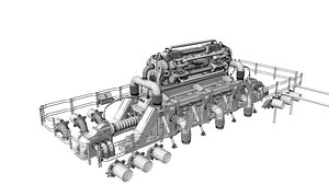 3D industrial science model