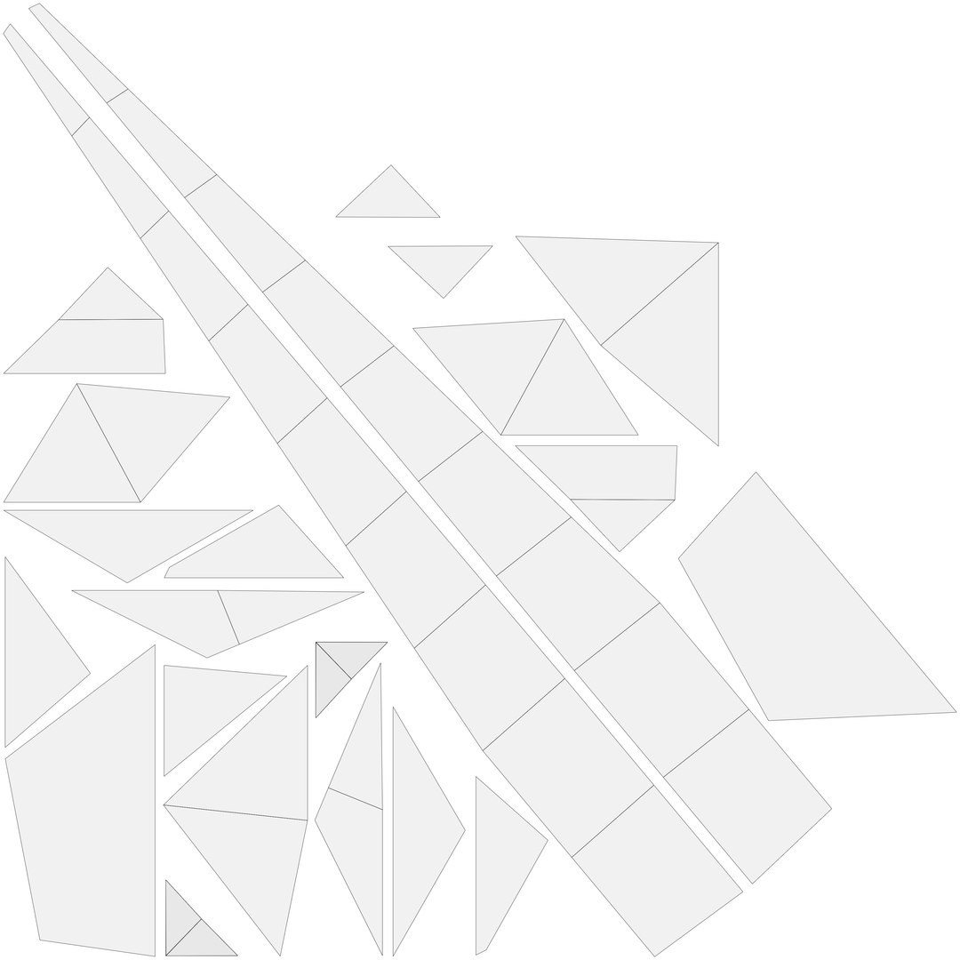 Origami Reptile 1-5 3D Model - TurboSquid 2640843