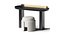 Desk Miniforms JUMBO and Studio Parisen A Ottoman