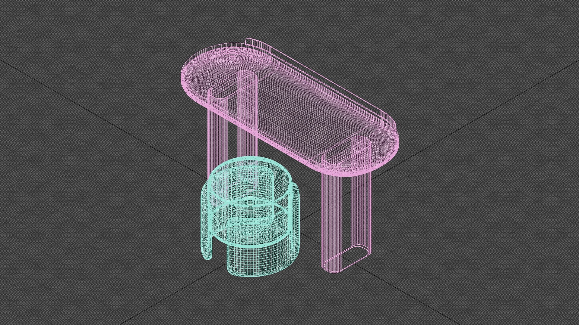 3D Desk Miniforms JUMBO and Studio Parisen A Ottoman model https://p.turbosquid.com/ts-thumb/J4/GrCm5b/b6/03_wireframe/jpg/1791621412/1920x1080/fit_q87/03cb662ce326ea3dd9a8d6a619b852aef97955c0/03_wireframe.jpg