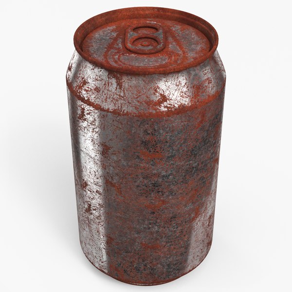 3D Beverage Can 330 ml Rusty - TurboSquid 1983105