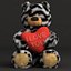 Teddy Bear White Tiger