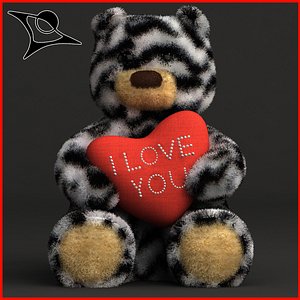 teddy bear 3d model