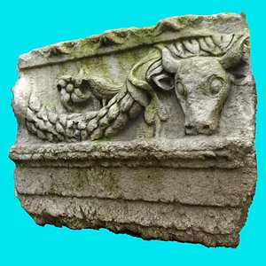 3d roman bas relief 1