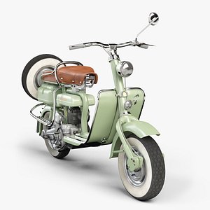 lambretta innocenti 1952 scooters 3D model