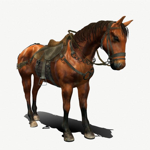 Cavalo Minecraft Modelo 3D - TurboSquid 1842572