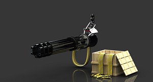 3d minigun crate bullets