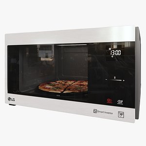LG Neo Chef Microwave 3D model
