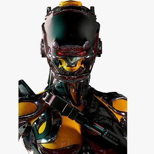 3D Robot Girl Remake