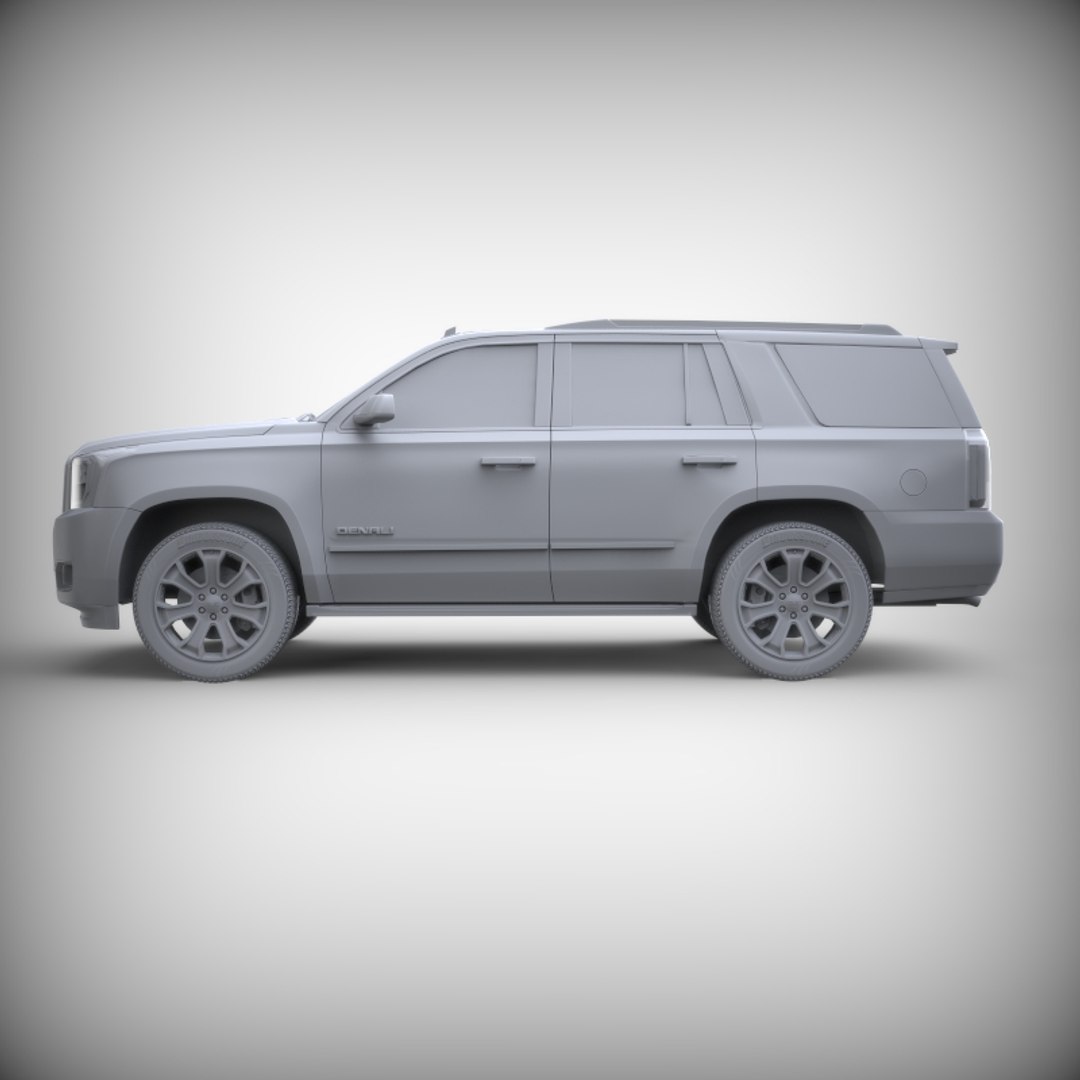 2015 Gmc Yukon 3d Model