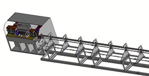 3D Wire Straightening and Cutting Machine   Rebar and Steel Rod Processing