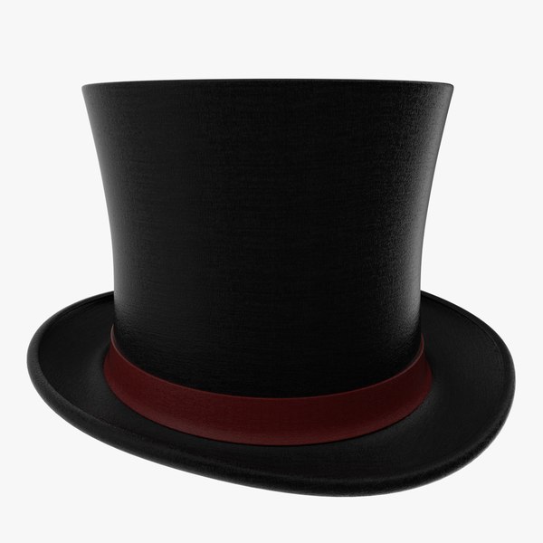 Blender TopHat Models TurboSquid