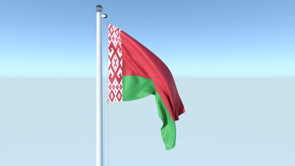 ベラルーシの国旗のアニメーション3Dモデル TurboSquid 1733141