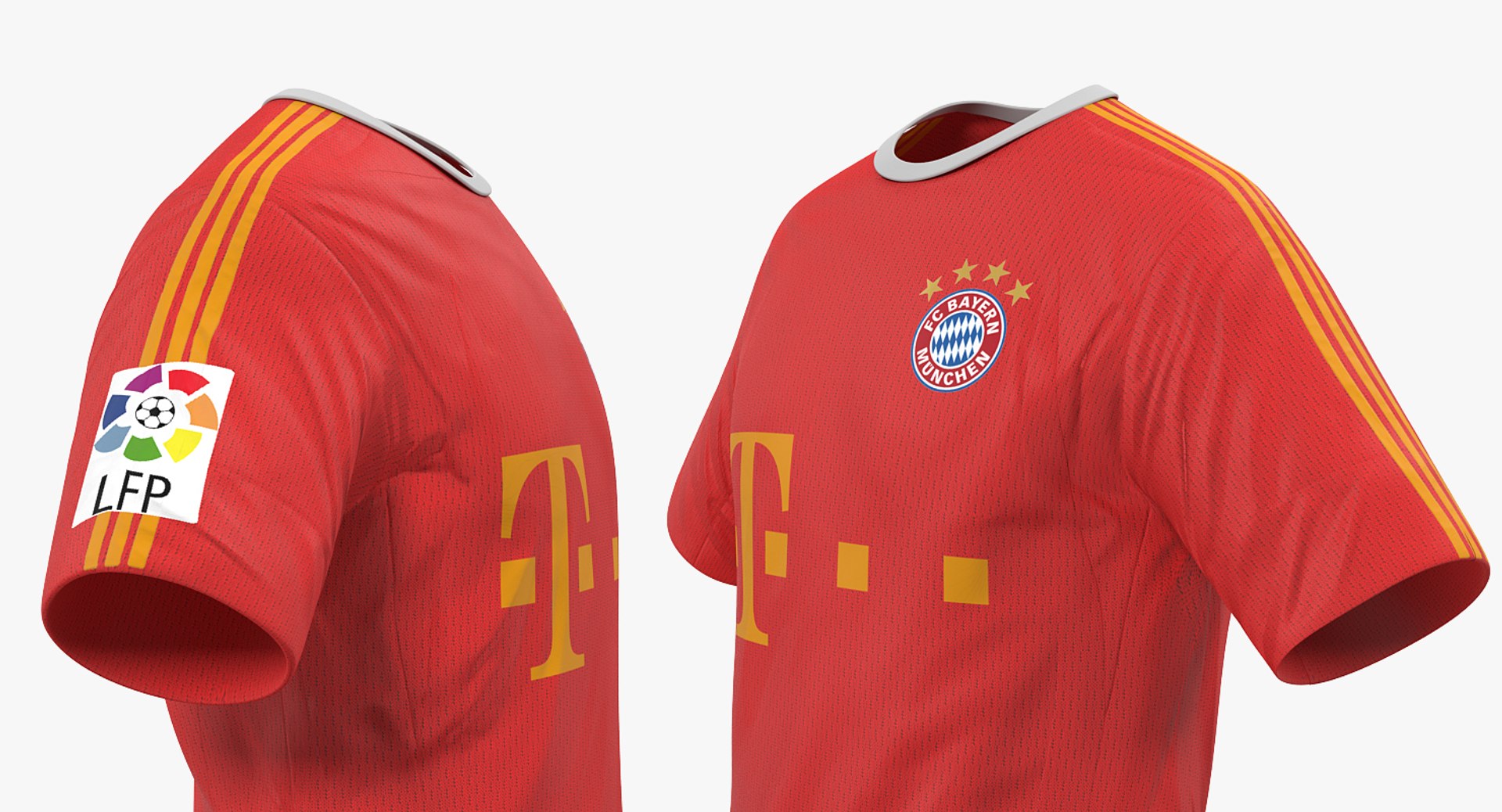 3D soccer uniform bayern https://p.turbosquid.com/ts-thumb/J4/l1pwt4/VTN1Y6Yy/socceruniformbayernmb3dmodel005/jpg/1532918181/1920x1080/fit_q87/98d3bb5957e1b74c2c2eb02401d16b587632d496/socceruniformbayernmb3dmodel005.jpg