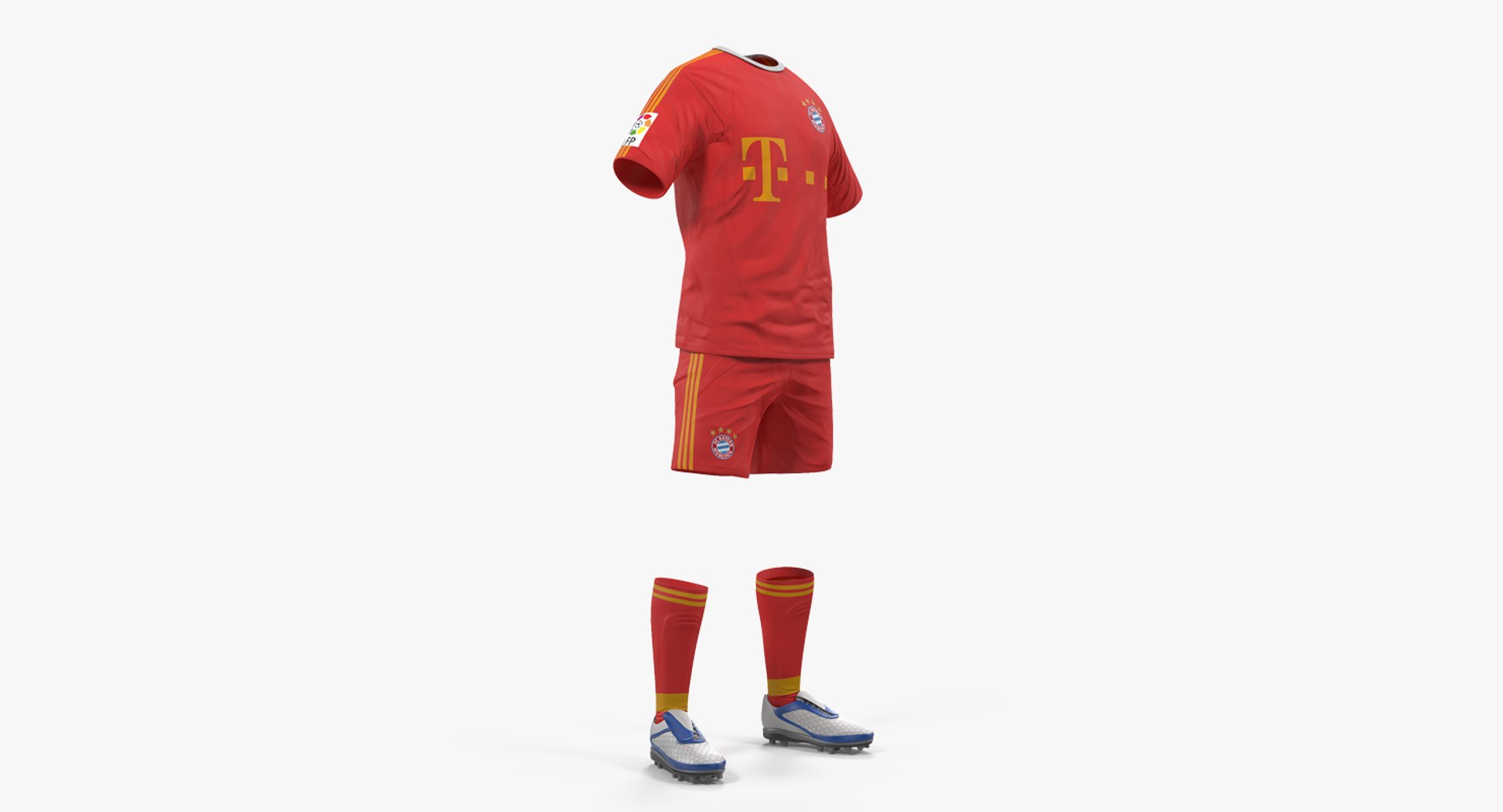 3D soccer uniform bayern https://p.turbosquid.com/ts-thumb/J4/l1pwt4/ZTgM0FKY/socceruniformbayernmb3dmodel001/jpg/1532918162/1920x1080/fit_q87/0d51053391983e0eebc005d2d7f9e68383396b7a/socceruniformbayernmb3dmodel001.jpg