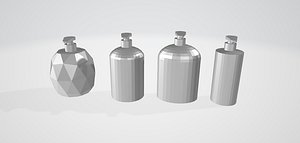 shampoo - soap bottle 3D
