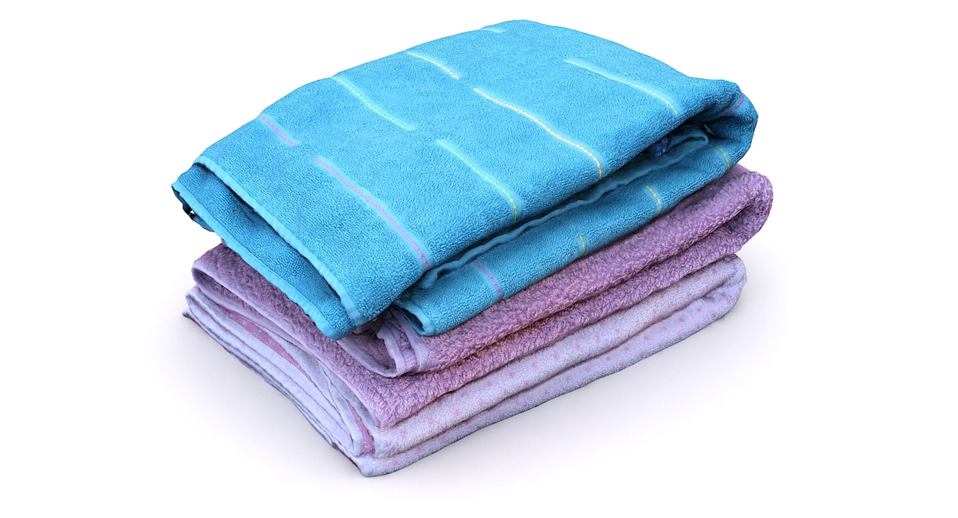 3D pile clothes towels https://p.turbosquid.com/ts-thumb/J4/q9fKD5/7Q73Pu0j/towels02_08/jpg/1534495877/1920x1080/fit_q87/217c67fd358857bc1439718b157bf4fd76c7f811/towels02_08.jpg