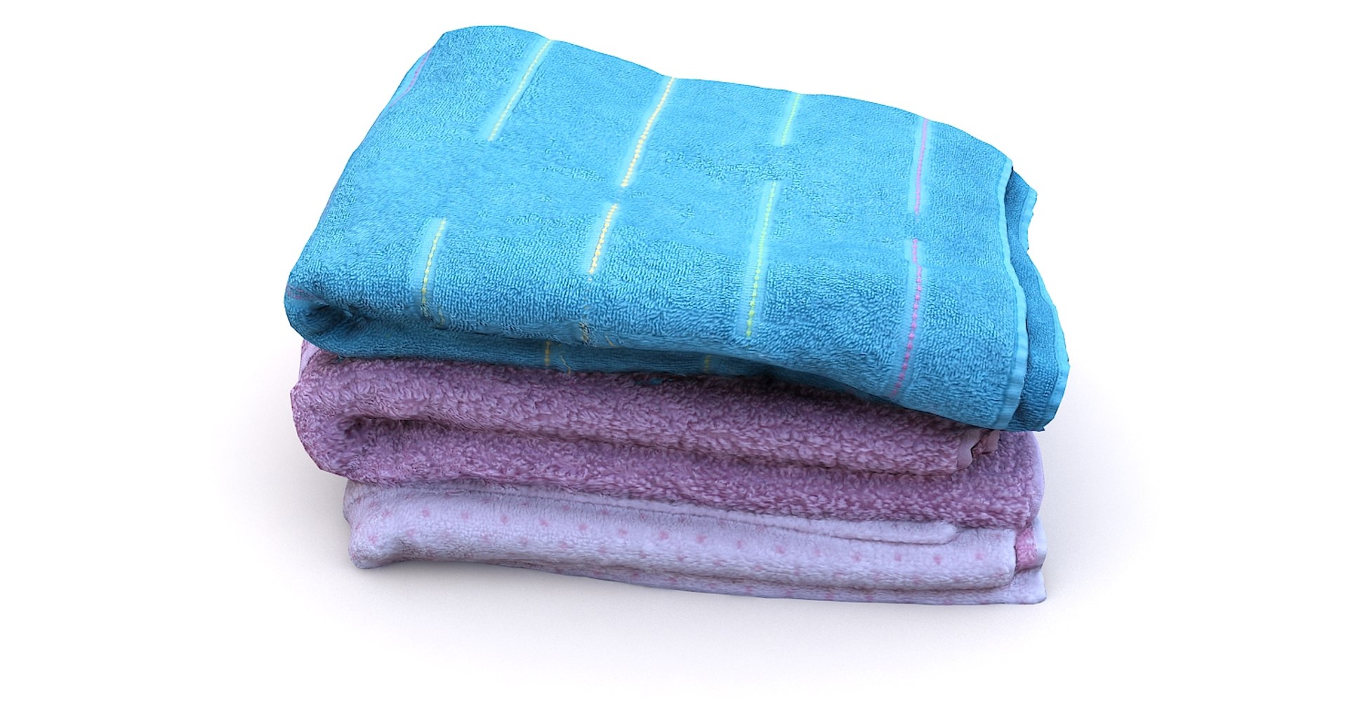 3D pile clothes towels https://p.turbosquid.com/ts-thumb/J4/q9fKD5/siROKzh7/towels02_11/jpg/1534495877/1920x1080/fit_q87/9e71c1200bf3d1fffdd2a67268ae7923debc8ed0/towels02_11.jpg