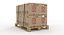 Pallet with Cardboard Box Small