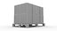 Pallet with Cardboard Box Small