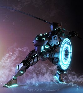 Ninja robot design mk1
