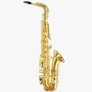 saxophone sax 3D