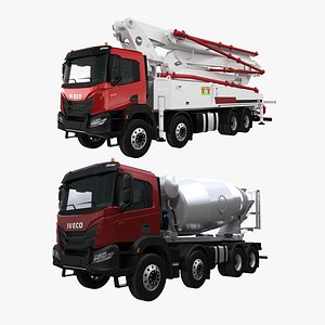 Iveco Concrete Mixer and Pump Collection