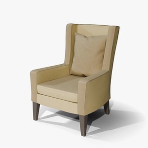 Armchair 02 3D model
