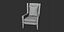Armchair 02 3D model