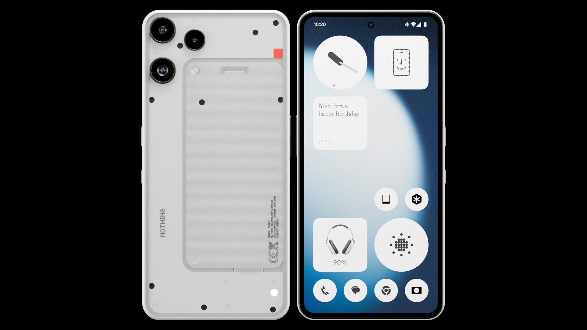 Nothing Phone 3a Lite White Model - TurboSquid 2484195