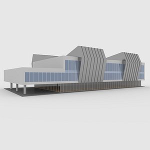 Office 4 Building 3D model